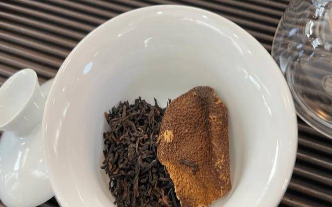 陈皮普洱茶的泡法看完就会!（陈皮普洱茶怎么冲泡）