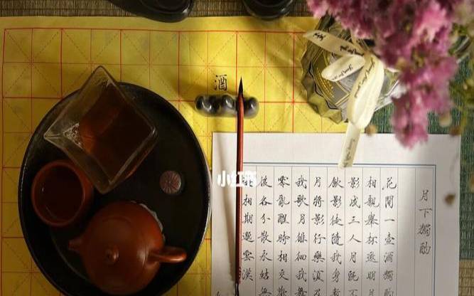花间一壶酒人间一壶茶（一杯茶难得半日浮闲）