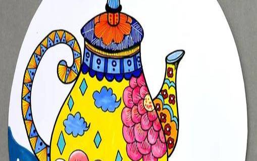 茶壶装饰绘画图案,蒸汽茶壶适合什么茶 茶壶装饰绘画图案,蒸汽茶壶适合什么茶