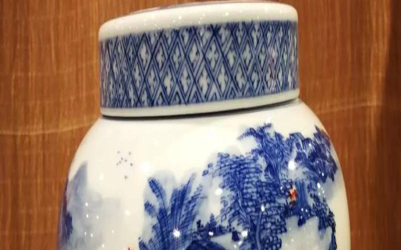 手绘高档茶叶罐图片,景德镇手绘茶杯价格 手绘高档茶叶罐图片,景德镇手绘茶杯价格