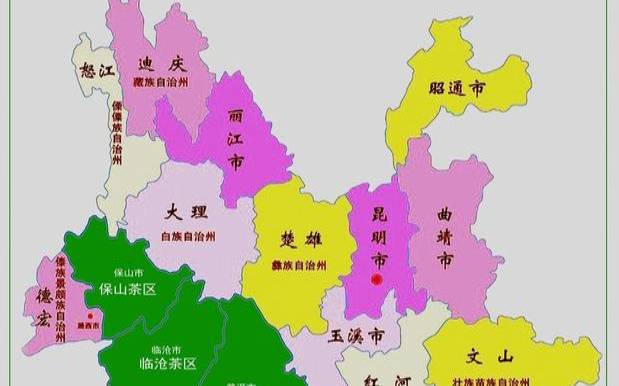 云南茶叶分布图,云南最好的茶叶排名