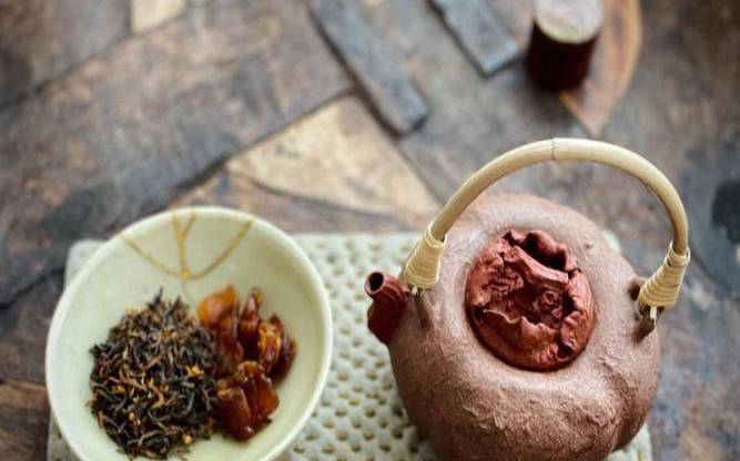 桂圆香普洱茶,普洱茶可以和桂圆一起冲泡