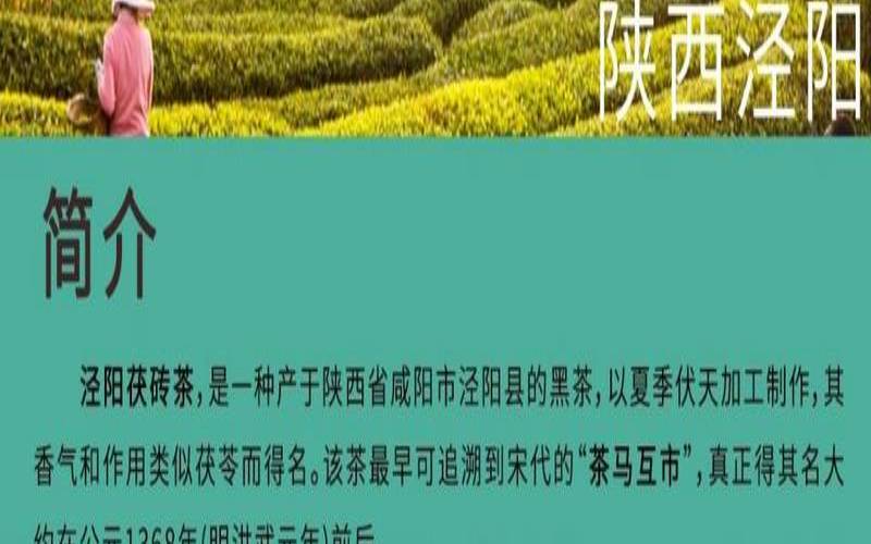 茯砖茶产地哪里,茯茶起源于什么时候 茯砖茶产地哪里,茯茶起源于什么时候