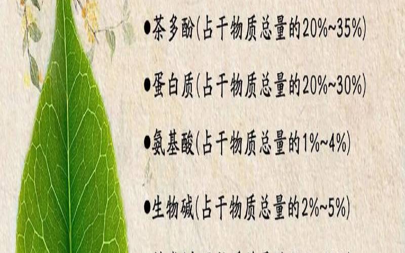 茶叶中的粗纤维含量,100克茶叶的营养成分表 茶叶中的粗纤维含量,100克茶叶的营养成分表