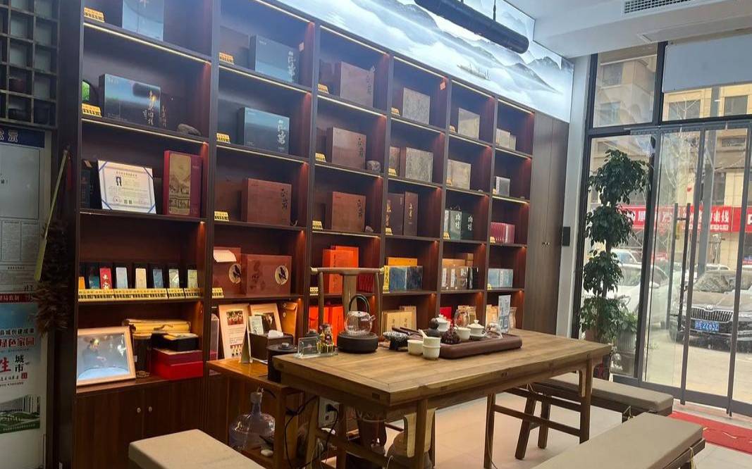 茶楼收银台装修效果图,茶楼收银台图片