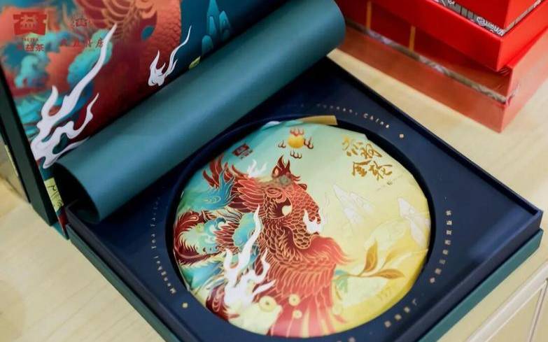 普洱茶的包装纸是什么纸,普洱茶包装纸上的黄斑