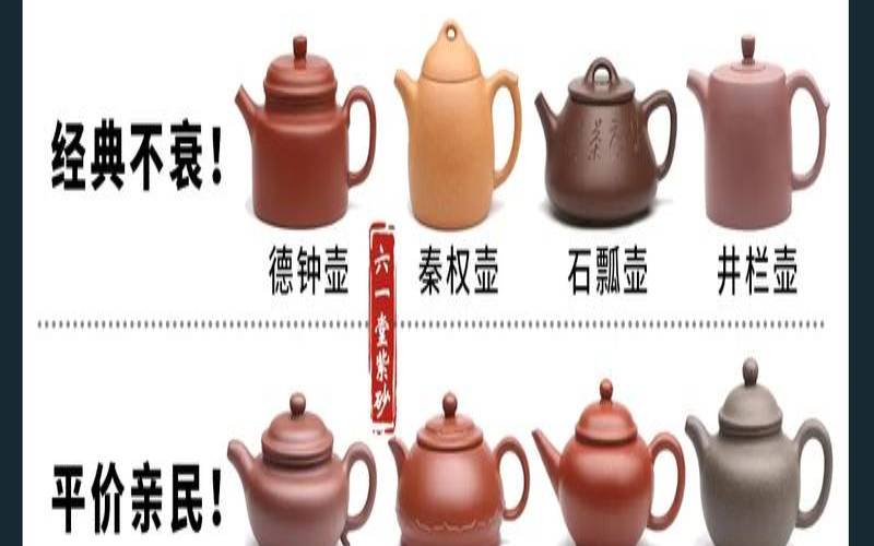 茶壶种类名称及图片及价格,十大经典壶型名称
