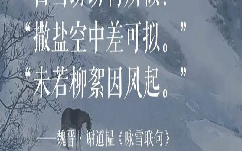 唯美的句子诗句,赞美雪景的唯美诗句子 唯美的句子诗句,赞美雪景的唯美诗句子