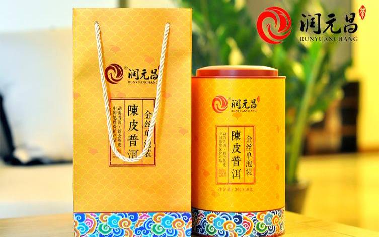 润元昌陈皮普洱金丝单泡装,润元昌柑普茶小青柑价格