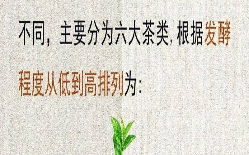 有关茶叶的问题及解答,茶叶六大类基本知识