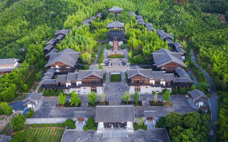 顾渚茶园新貌图片,顾渚贡茶院遗址及摩崖