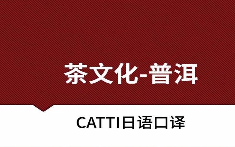 普洱茶英文介绍加中文翻译,普洱茶的英语怎么说