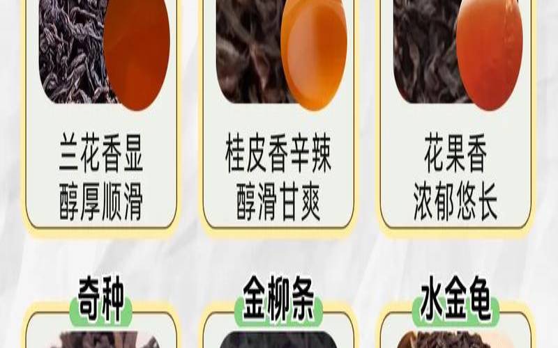 乌龙茶的名优品种,乌龙茶排行榜