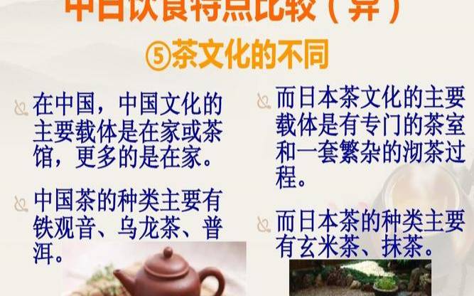 什么是世界茶道的宗主国家,下列属于中日茶道的相同点