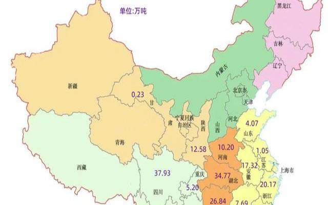 2020年中国茶叶总产量,中国各省茶叶产量排名 2020年中国茶叶总产量,中国各省茶叶产量排名